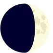 Crescent Moon - Waxing Crescent